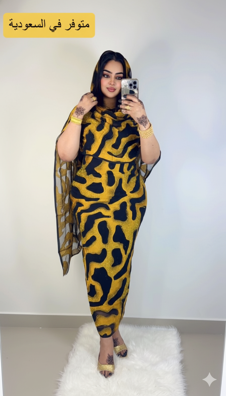 توب حرير جاكار مشغول