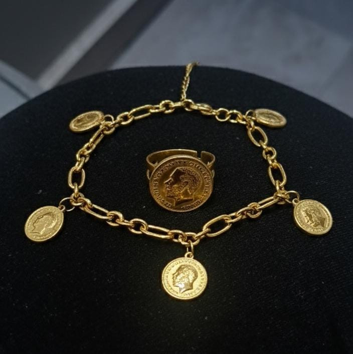 طقم اكسسوار ارباع استانلس استيل