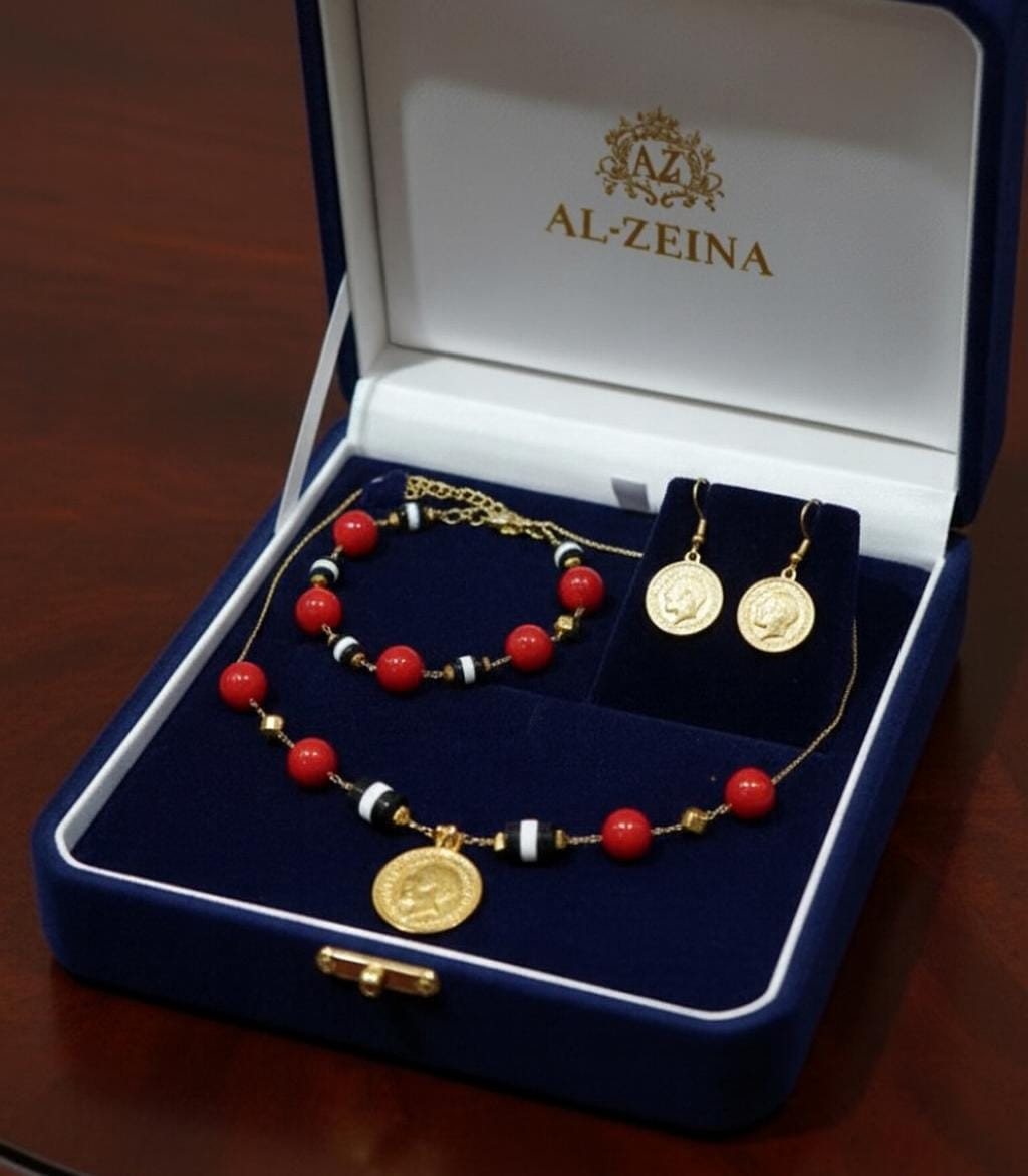 طقم اكسسوار قصيص بجنية استانلس استيل