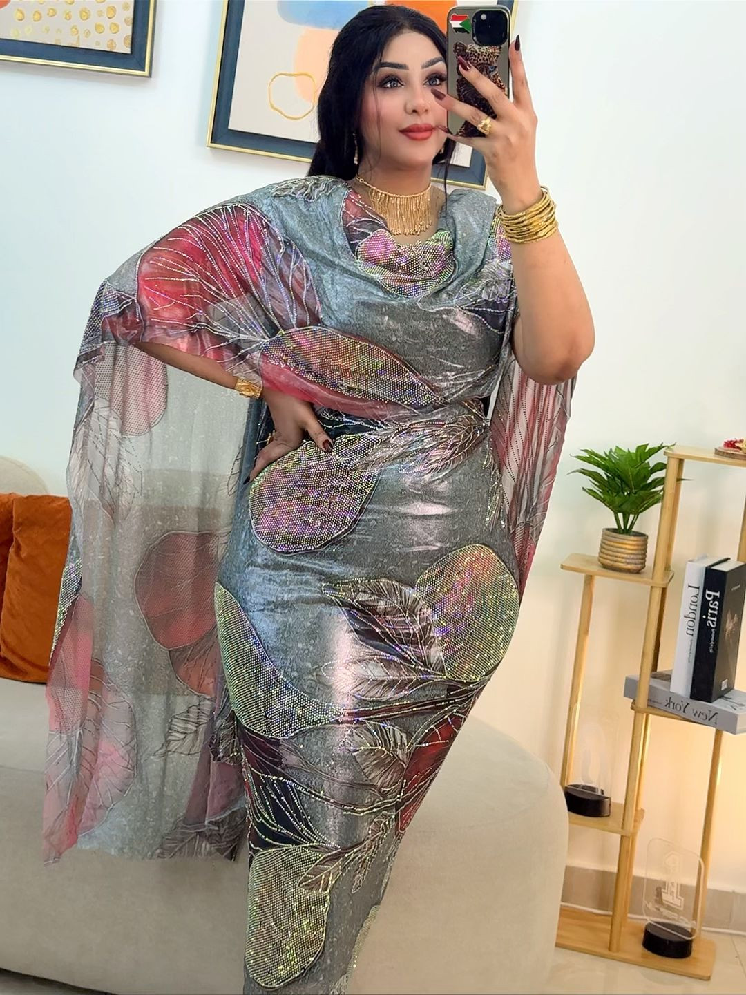 توب حرير مشغول